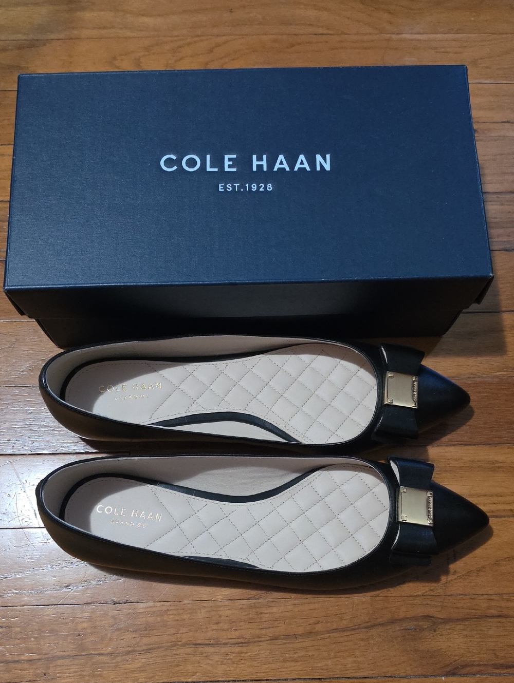 Cole Haan Tali Bow Skimmer Flats 9.5M